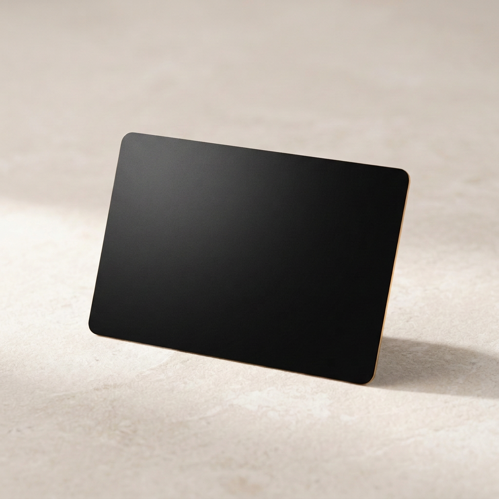 oneTap Card — Nero opaco — Retro della card
