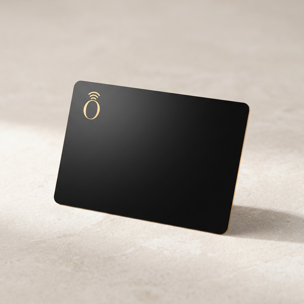 oneTap Card — Nero opaco